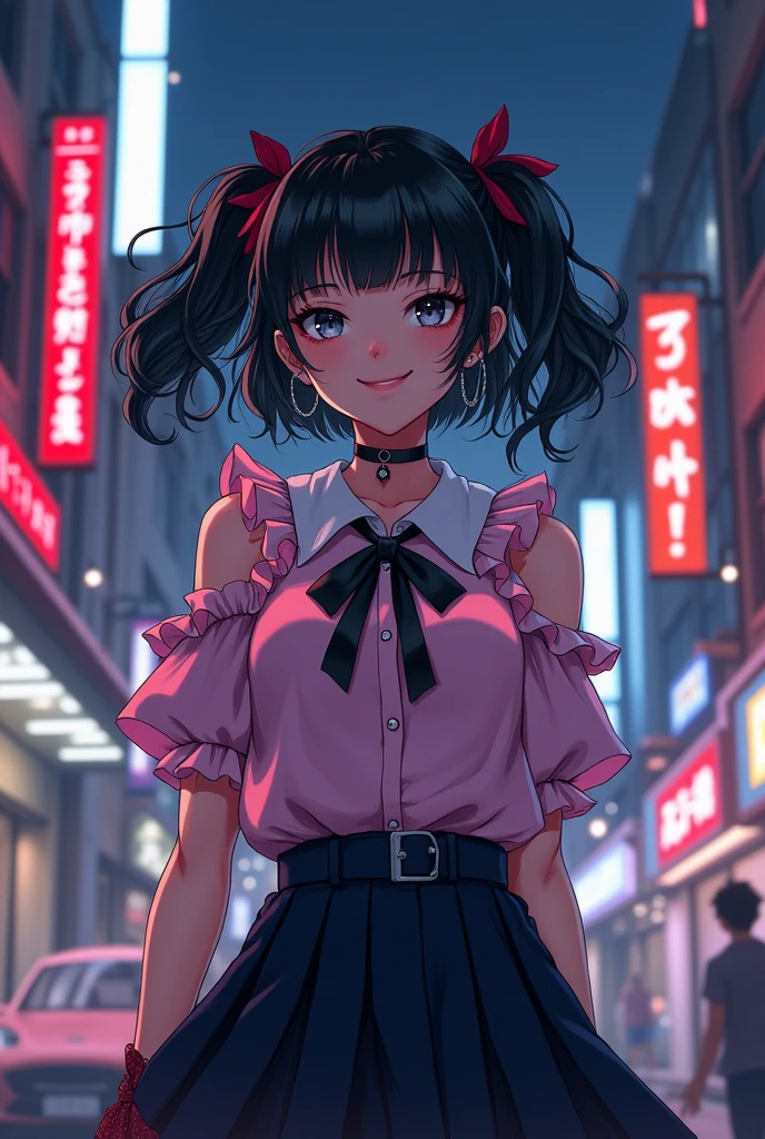 (8k、Best image quality、Highest quality、masterpiece)、Detailed face、One Girl、Black Hair、((Twin tails))、Blunt bangs、short hair、Wavy Hair、Grey Eyes、Earrings、Wicked Smile、Grin、mask_Pull、Moderate bust、((Pink clothes))、Frills、Black Ribbon、Black mini skirt、Frills、jirai kei attire、Cowboy Shot、Night downtown background、(Pussy juice:1.5,ahegao, blush),Are standing, Navy Pleated Skirt, On the way to school, blush
(masterpiece),(Highest quality),(Very detailedな),(Best illustrations),(Best Shadow),(absurdes),(Detailed Background),(so beautiful), View your audience, one person, one personで, Shigure Ui, Portraiture、アニメ, (Highest quality), masterpiece, Very detailed, Highest quality, original, Dynamic posture, Dynamic Angle,Sweaty,close,(blush),(((Erect nipples)))、(((Small breasts)))、(((Very Small breasts)))、the body is slim、(((Semen dripping from the vagina)))、cute、Semen dripping on face、Squirting from the genitals、Wrapped in a pile of used condom belts、Flesh toilet、ahegao、Squirting from the crotch、Show off your tongue、Face close-up、Semen drips from the nose、Becoming intimate with a man、Tie your hair with a condom、Wearing outdated fashion、There are also semen-filled platform boots.
