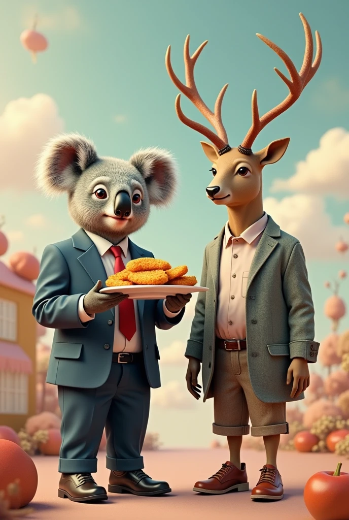 Fish fingers Koala Deer 
