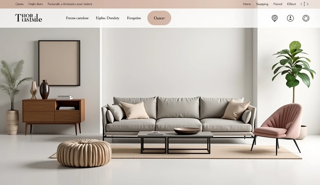 I'M CREATING A WEBSITE TO SELL DESIGNER FURNITURE AND OBJECTS FOR THE HOME.
I want to highlight the materials we work with: marble, wood and metal. the design has to be easy to read visually, integrating our attachment to the hiphop street world but still luxurious. 
