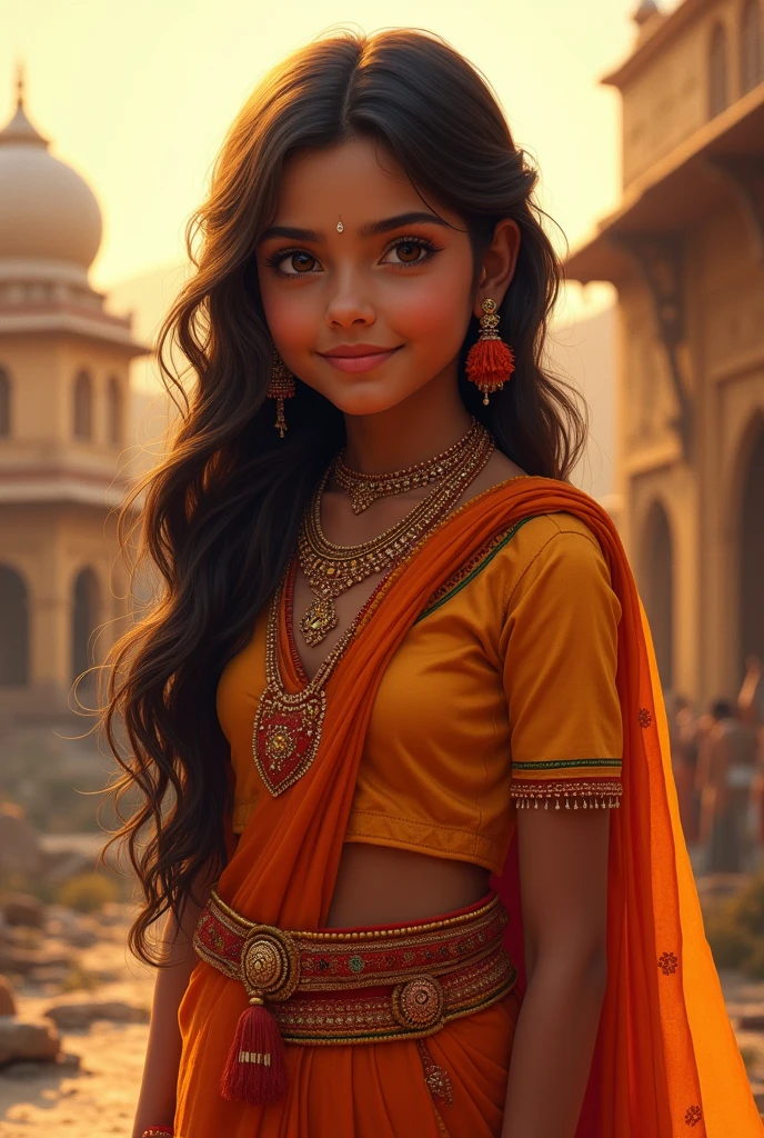 A Indian girl