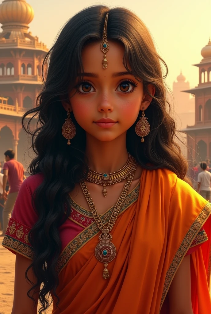 A Indian girl