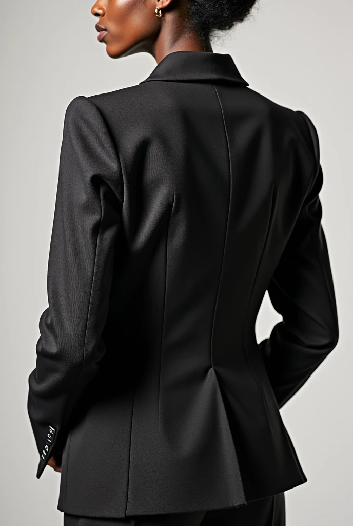 Front photo: Shooting models standing up, face towards the camera, to clearly design and style the blazer. Make sure the lighting is even and the background is not distracting.

Photo from behind: Model standing with back to camera, to allow viewers to see the seams and details from the back of the shirt.

Side view: Shot from the side to highlight the shape of the shirt and how it hugs the body.

Close-up photo of fabric: Close up to highlight the fabric texture, N&#39;lin label and other fine details such as buttons or stitching.