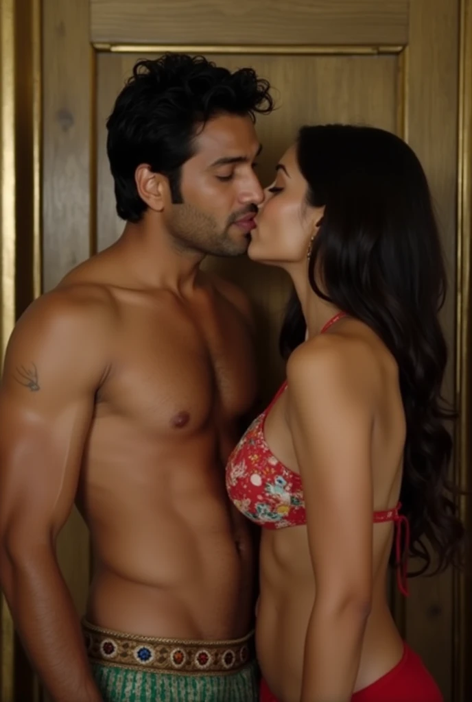 Varun (male) sucking shraddha kapoor boobs ( female )