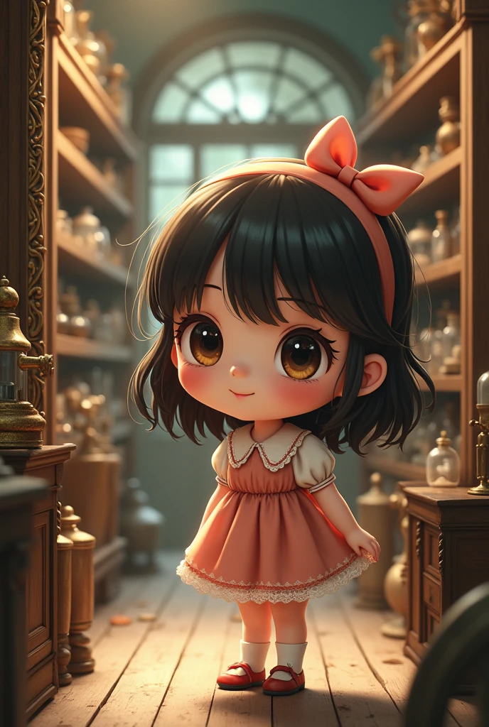 Chibi girl,antique, find customers