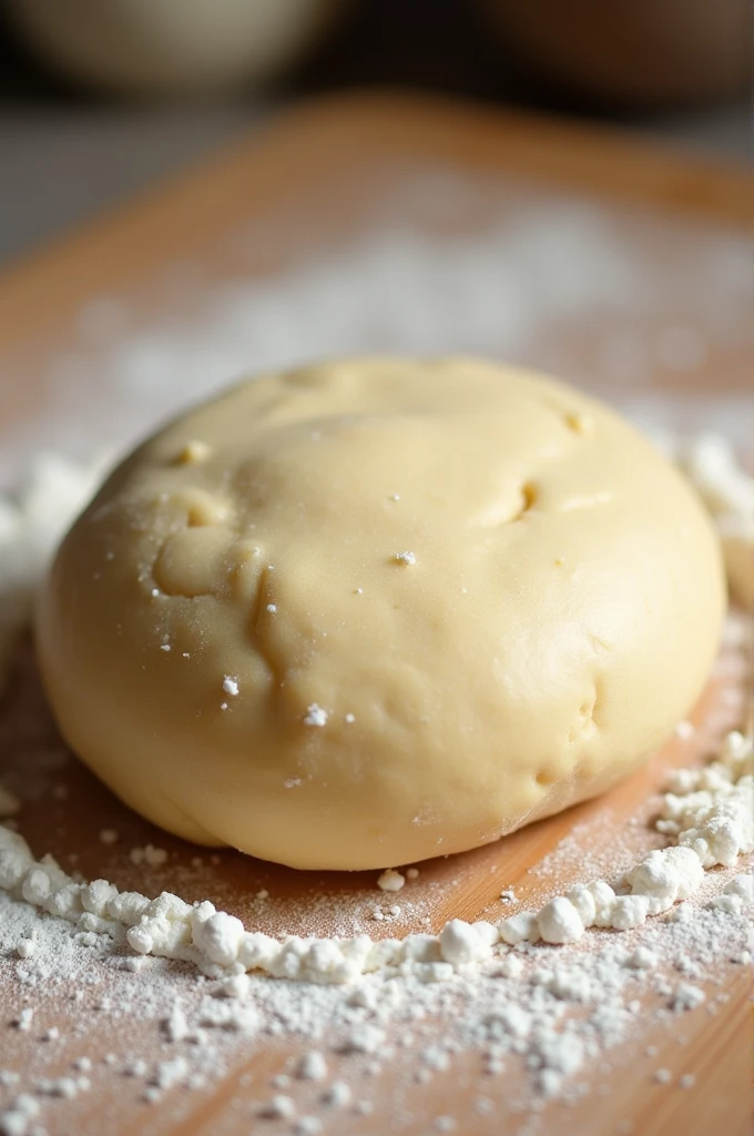 Here is dough