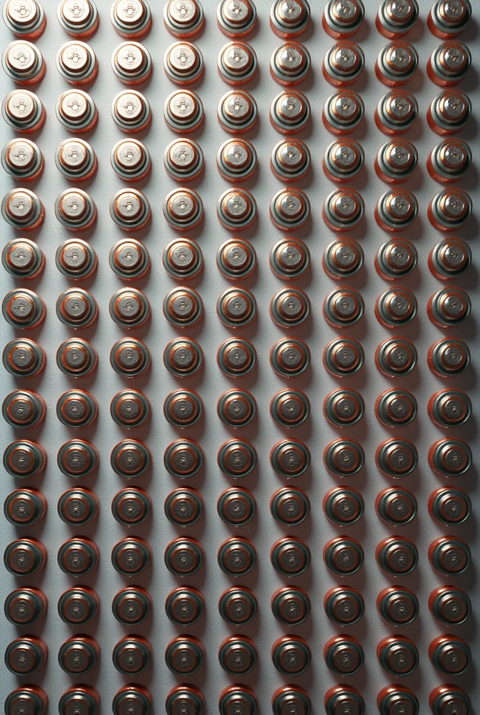 Take A4 sheet paper and fill background with duracell batteries totally