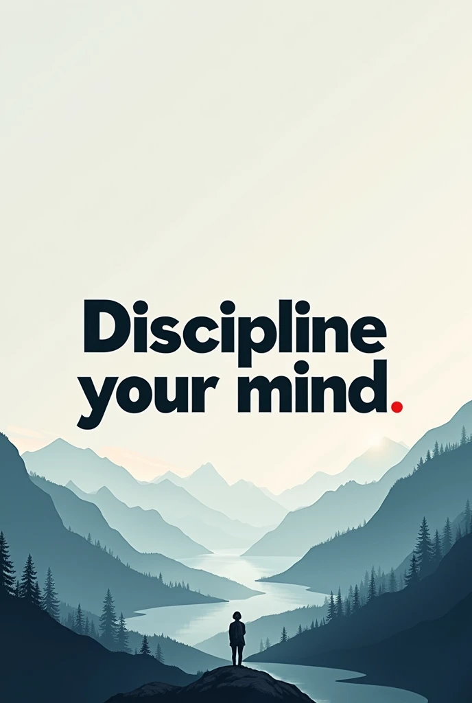 Diacipline your mind wallpaper on which it is written