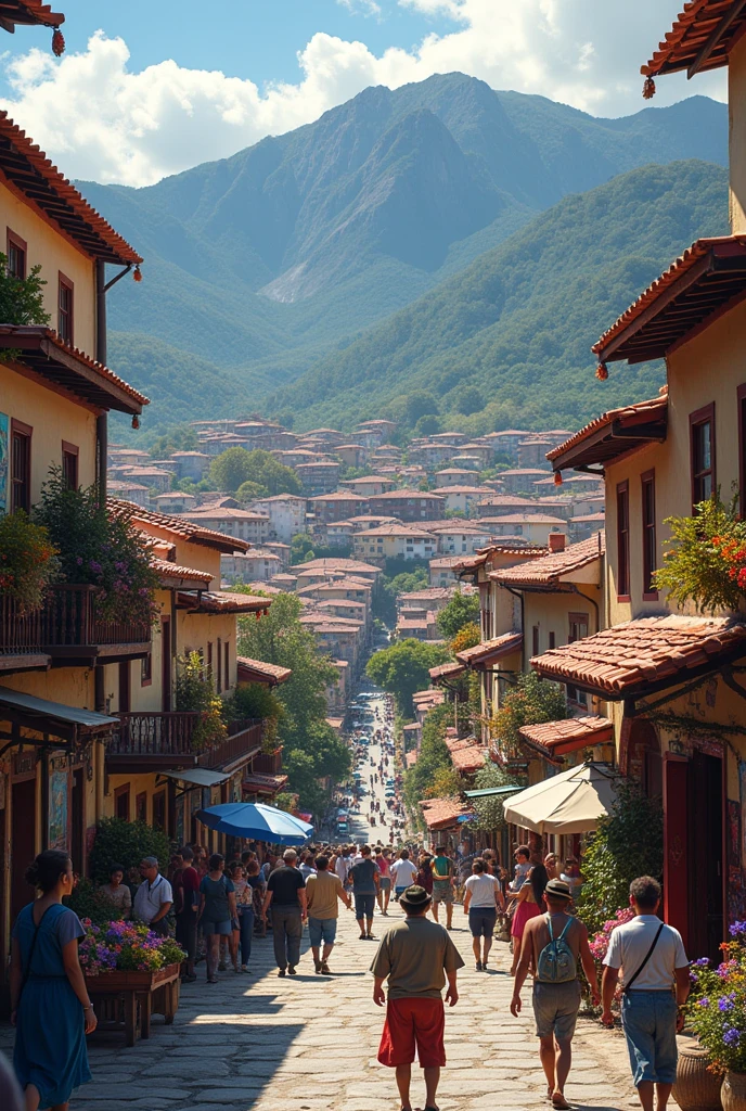 You can generate to the city of Antioquia