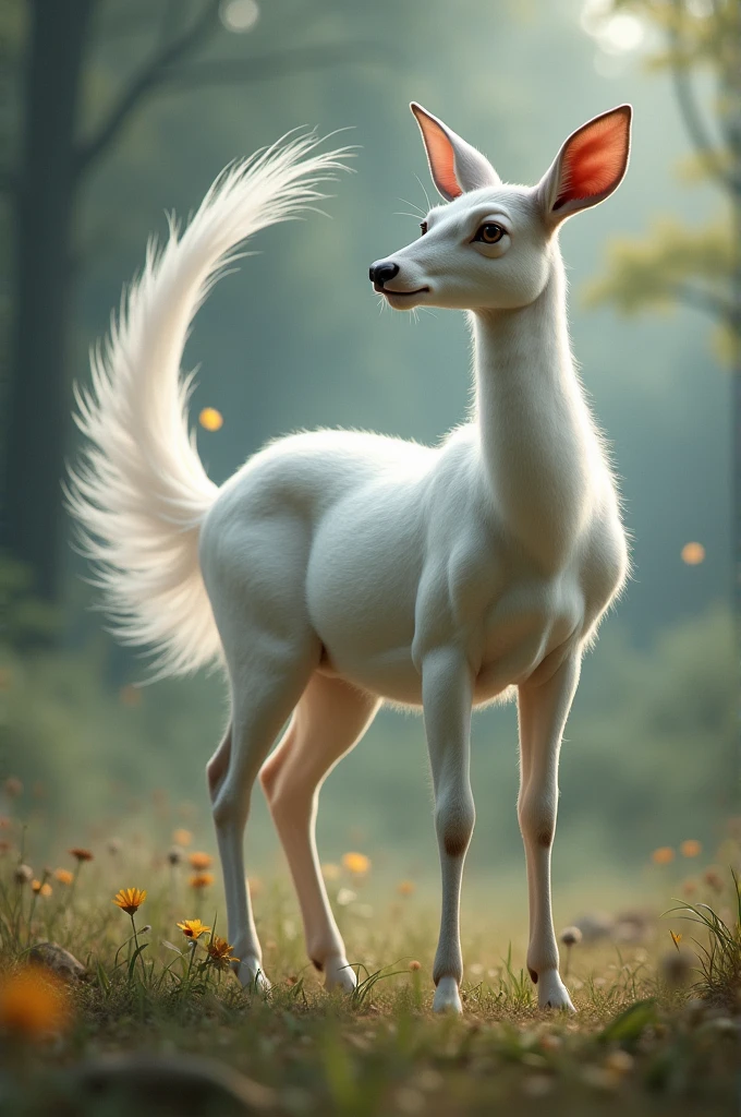 White tail