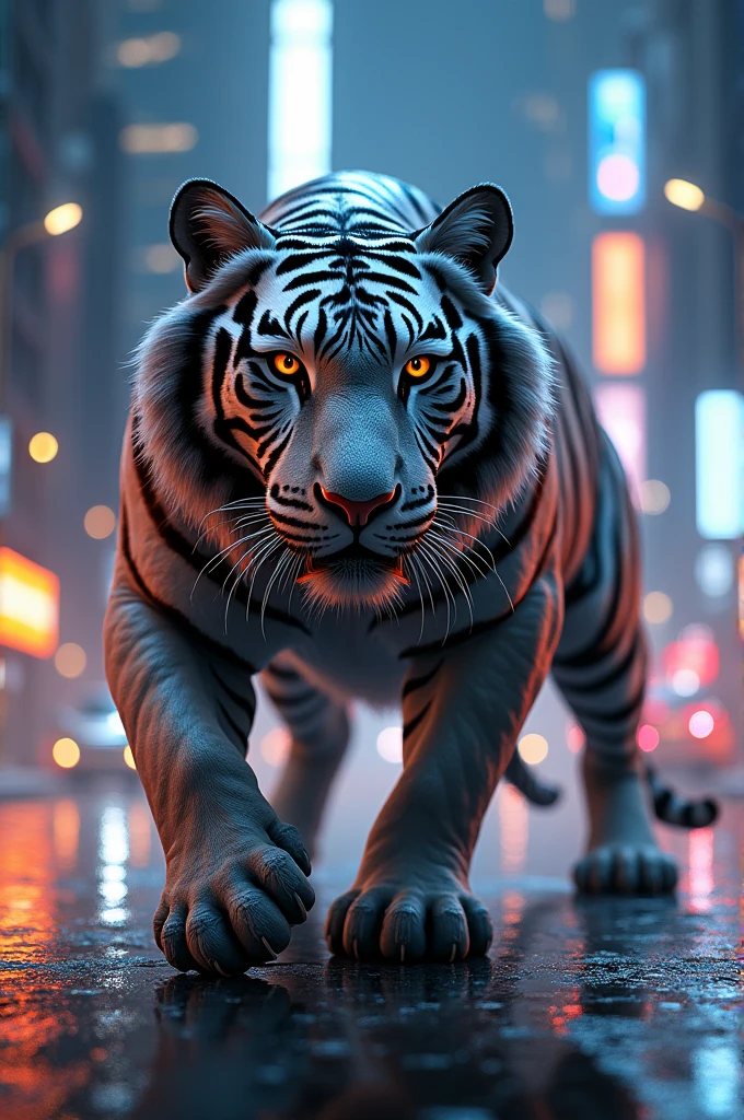 Half tiger half bmw
