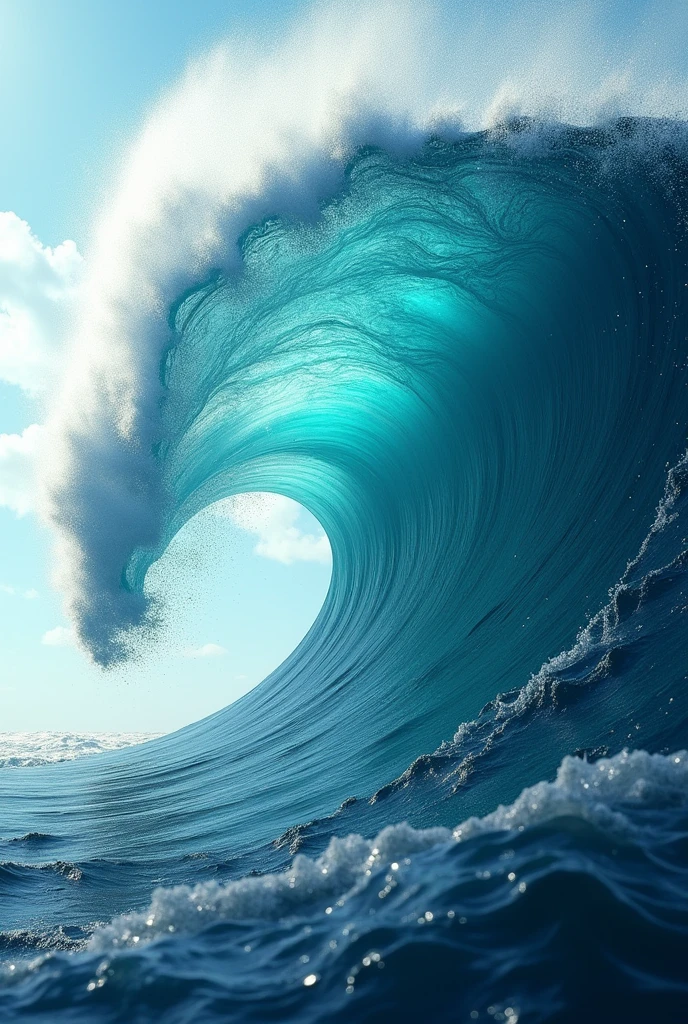 (photorealism: 1.2), realistic photo of a wave
