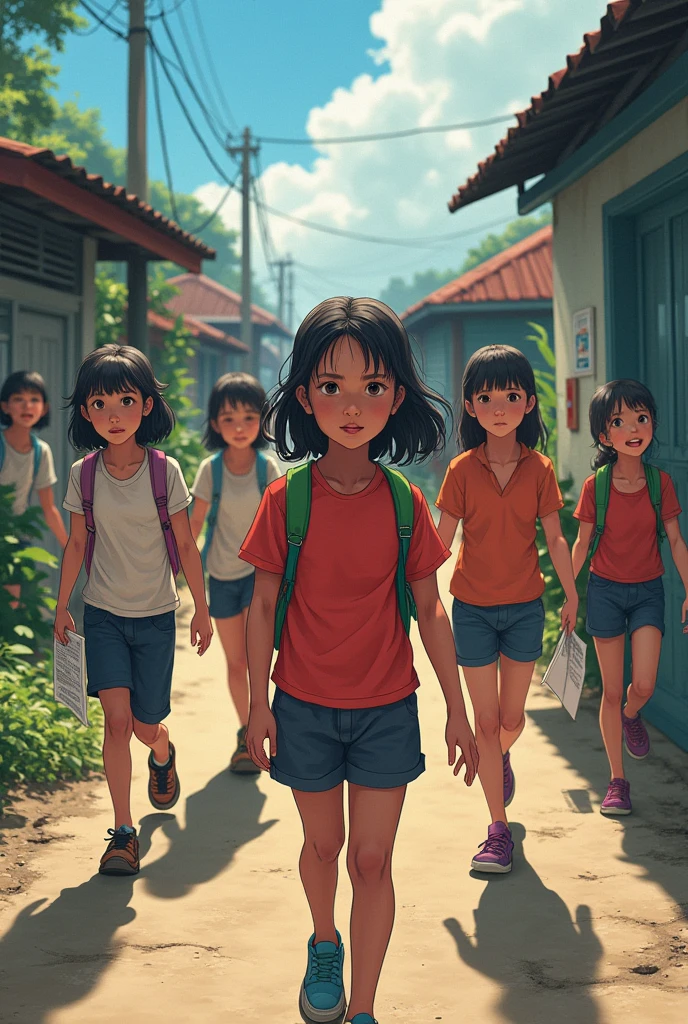Seven girl dengeus