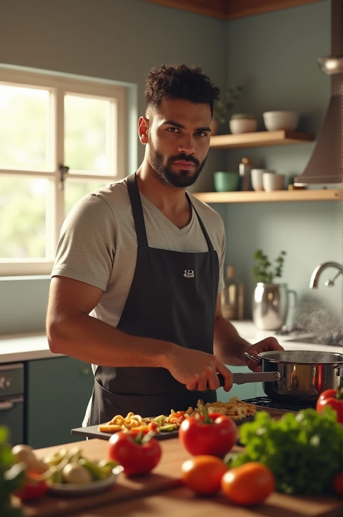 Maik Taison cooking