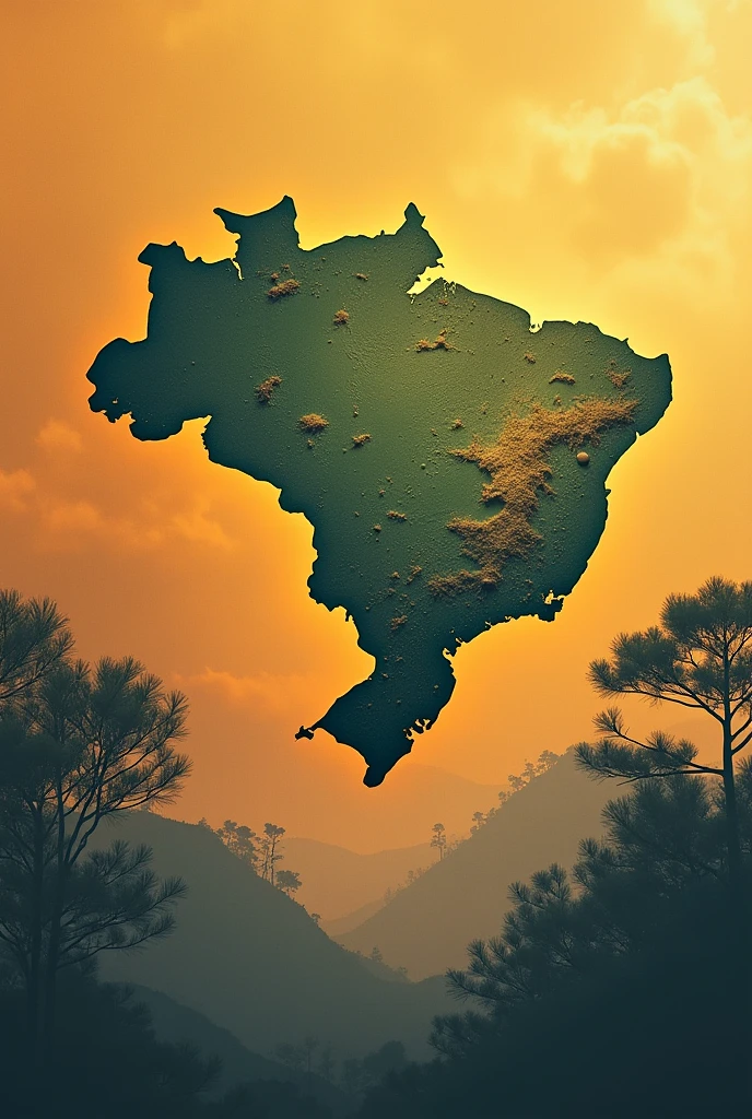 Create a slide cover of the northeast map highlighting Piauí