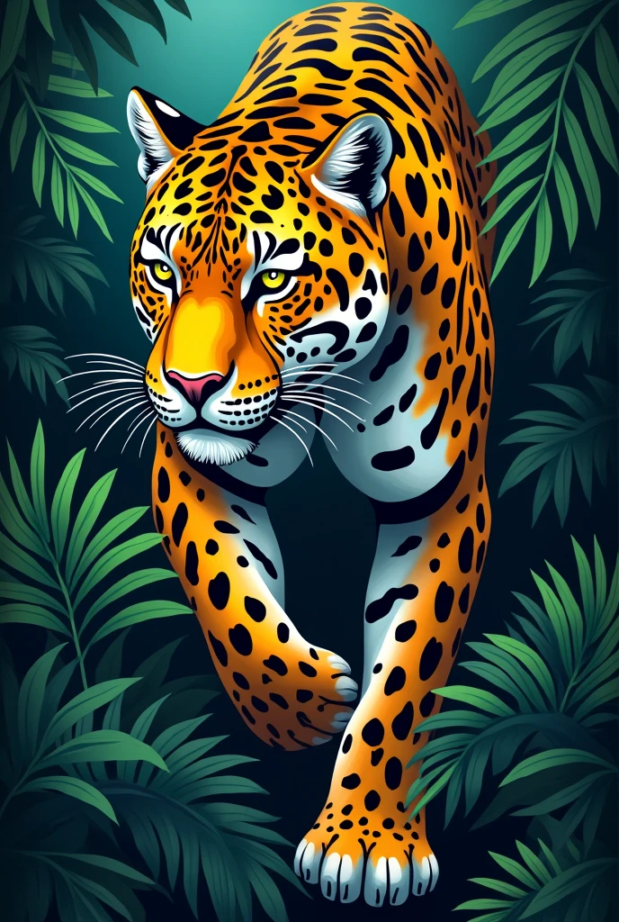 Jaguar 2D Art for Shirt
