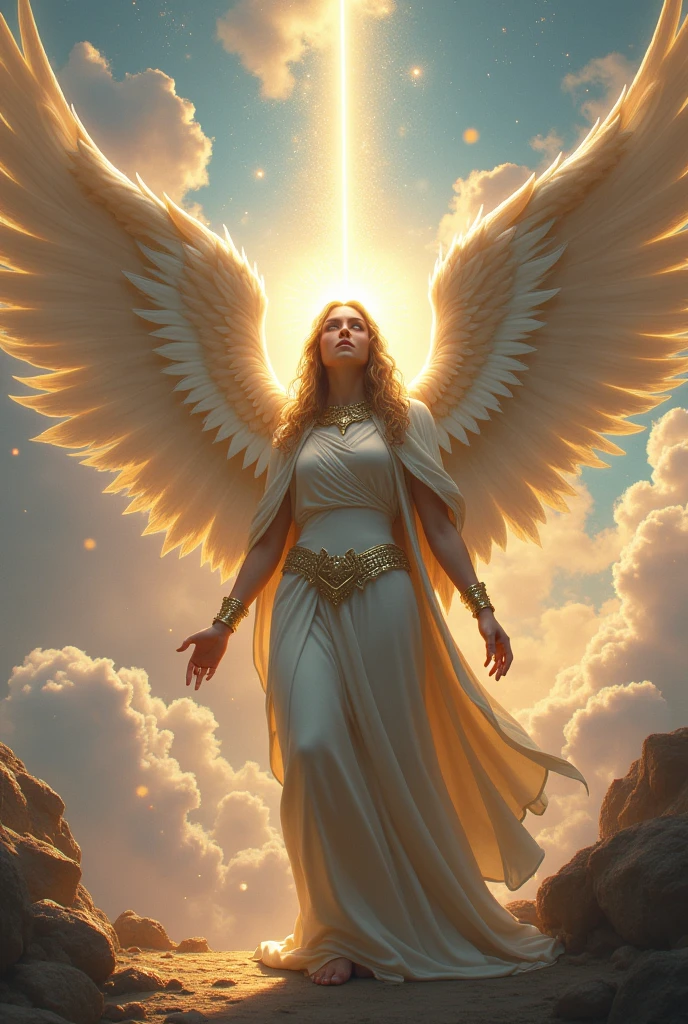 Cherubim Angels as guards in the heavens