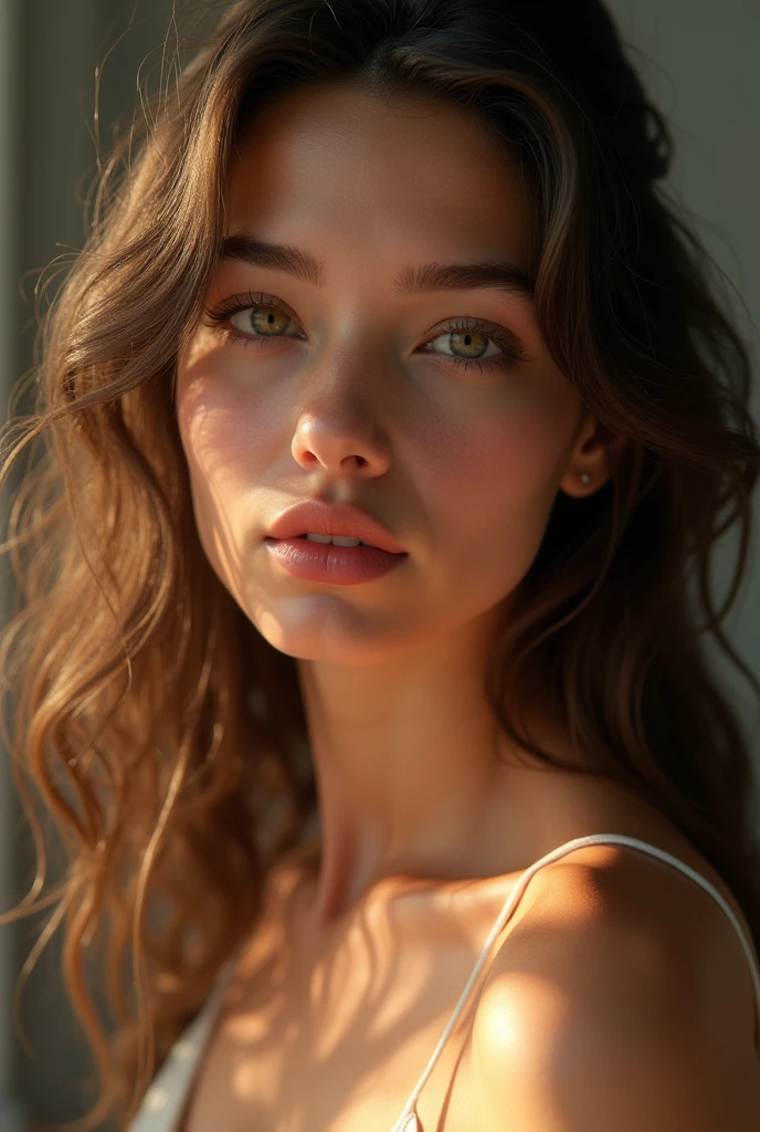 Hot attractive young girl 