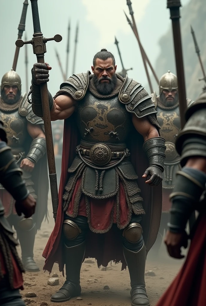 Generate image Team warriors