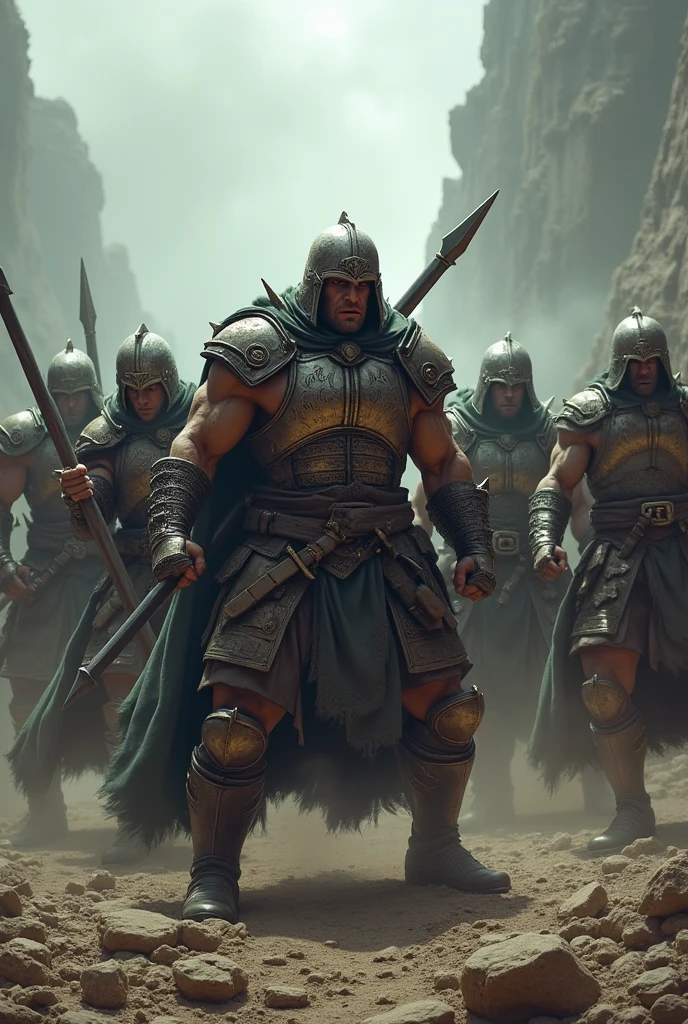 Generate image Team warriors
