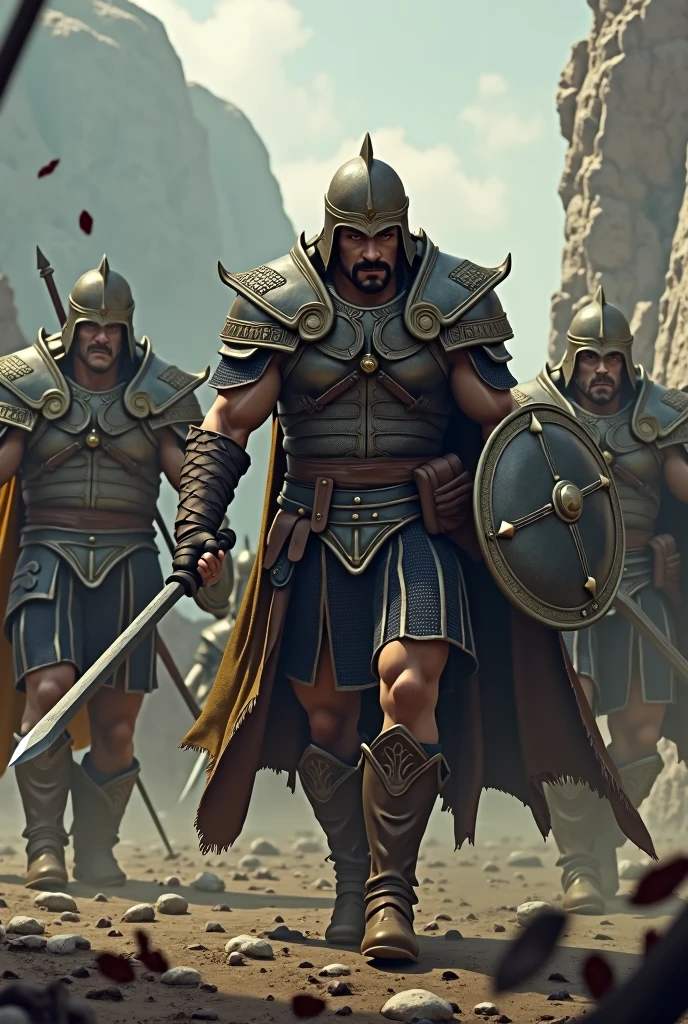 Generate image Team warriors