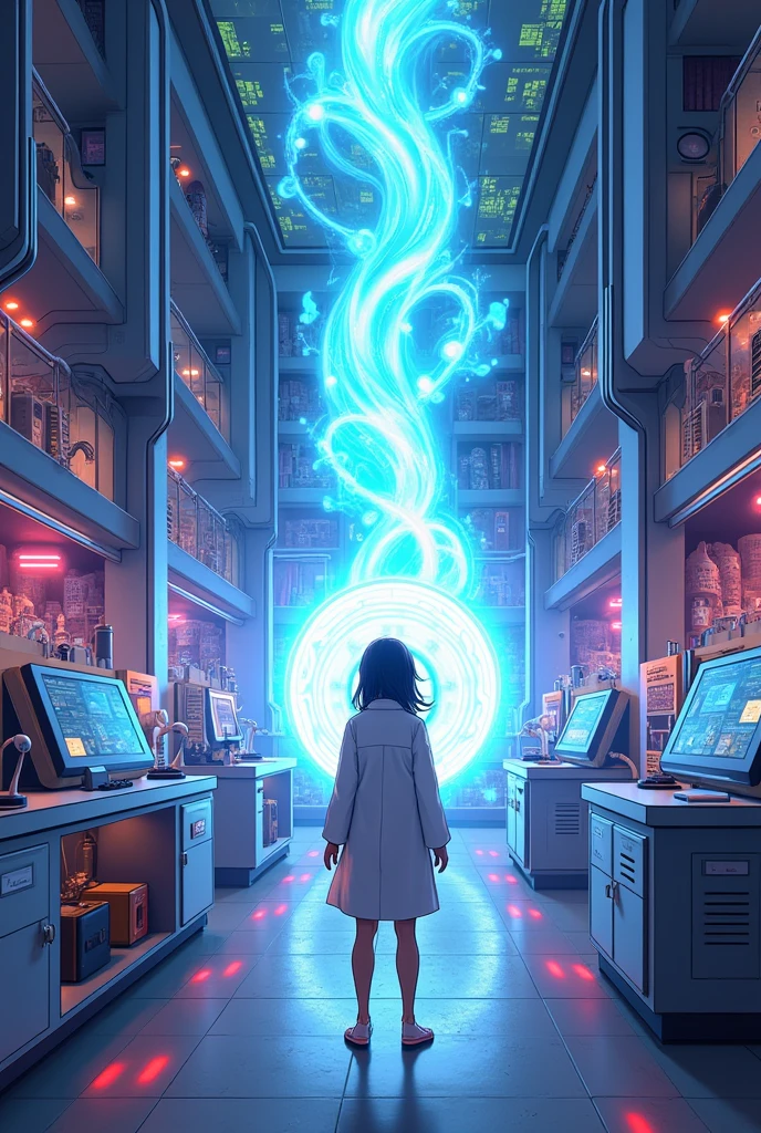 dr. Alex discovers a technology that can open portals to other worlds. アニメ