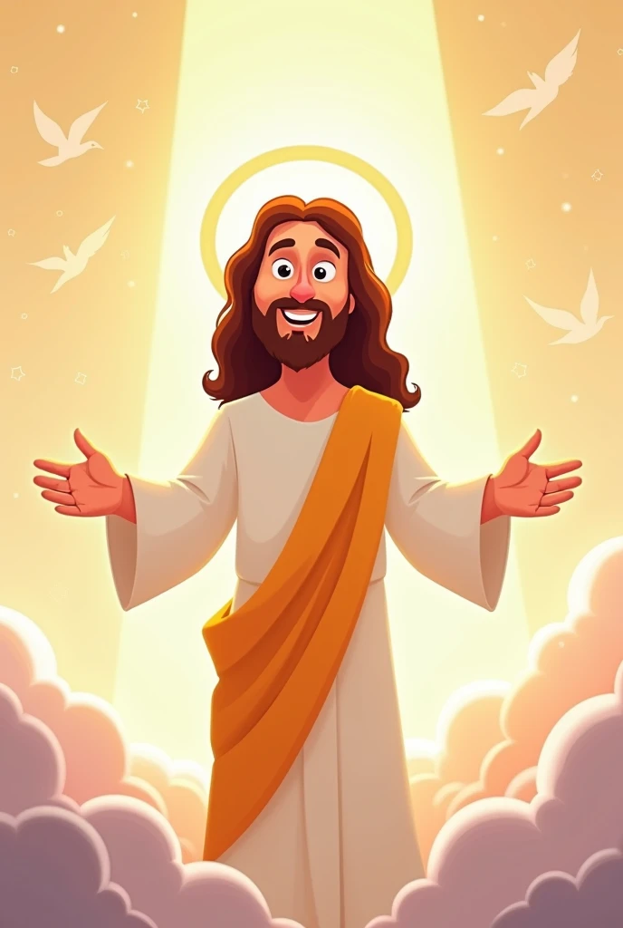 Cartoon of the Lord Jesus