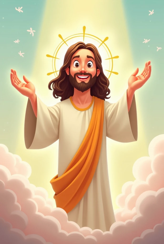 Cartoon of the Lord Jesus 
