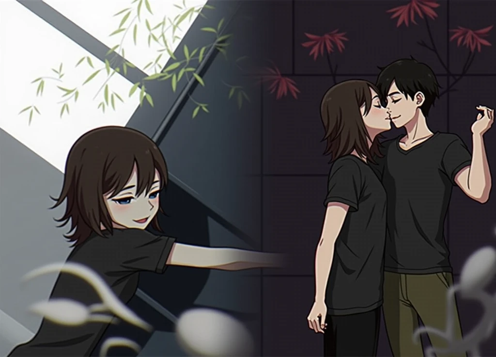 make me kiss her