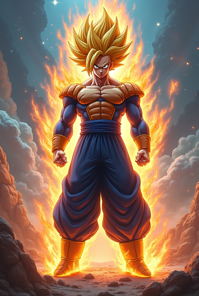 A fusion with Tom and Vegeta