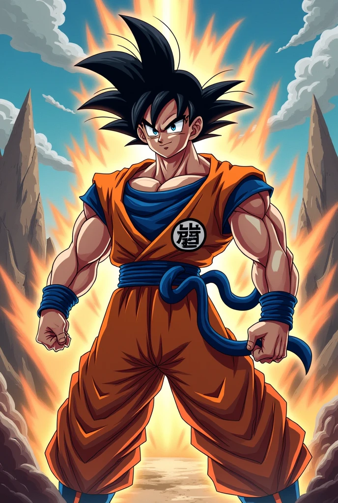 Una fusion con jerry y goku