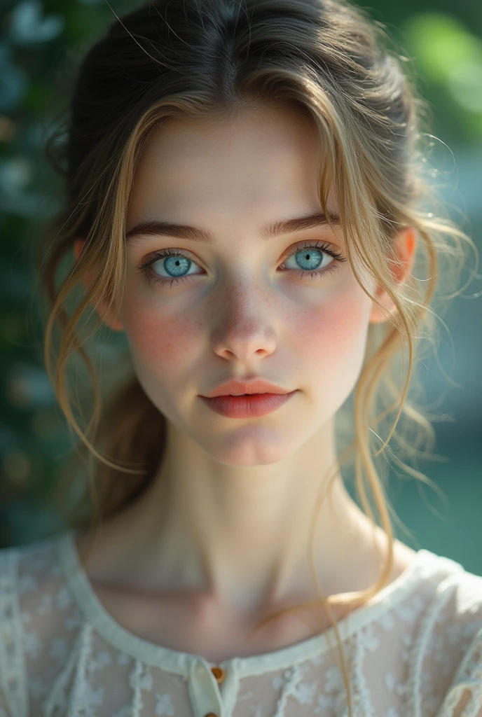 20 year younger girl background images in blue eyes full body