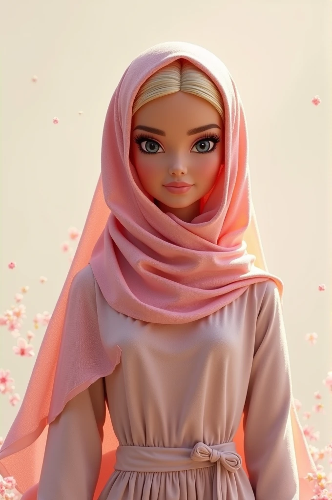 Barbie wearing a hijab 