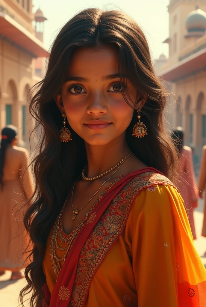 A indian girl