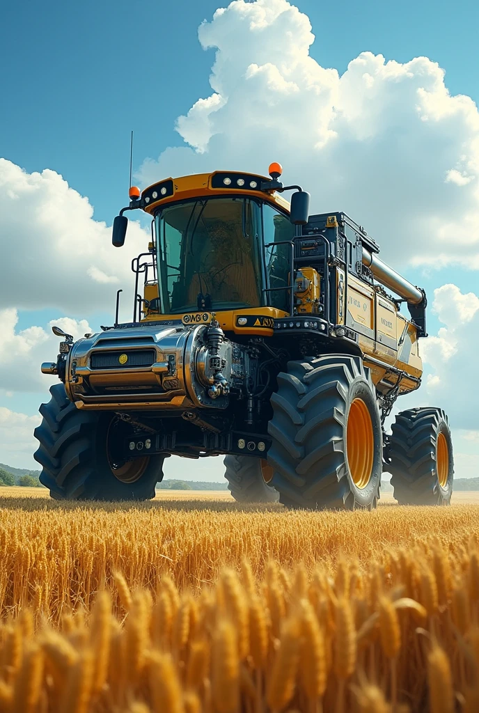 Image of a harvester