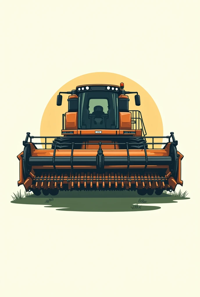 harvester for a logo