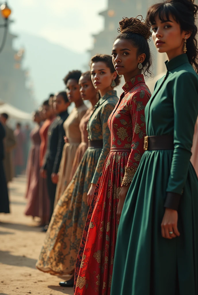 video, clothing from 1900 to 2020