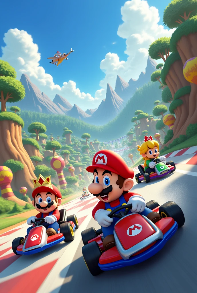 Mario Kart Background