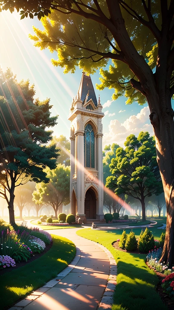 (archology),
{archology},
garden,
park,
arid climate,
archology,
sunrays,
afternoon,