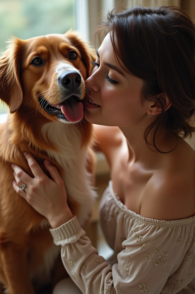 Sex between a woman and a dog 