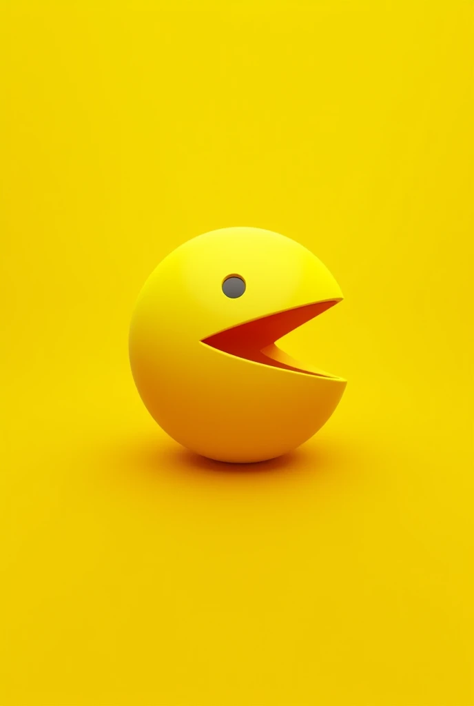 create a completely yellow pacman image