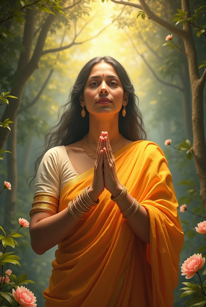 Make a picture with text 'MAY AMMA BLESS YOU'