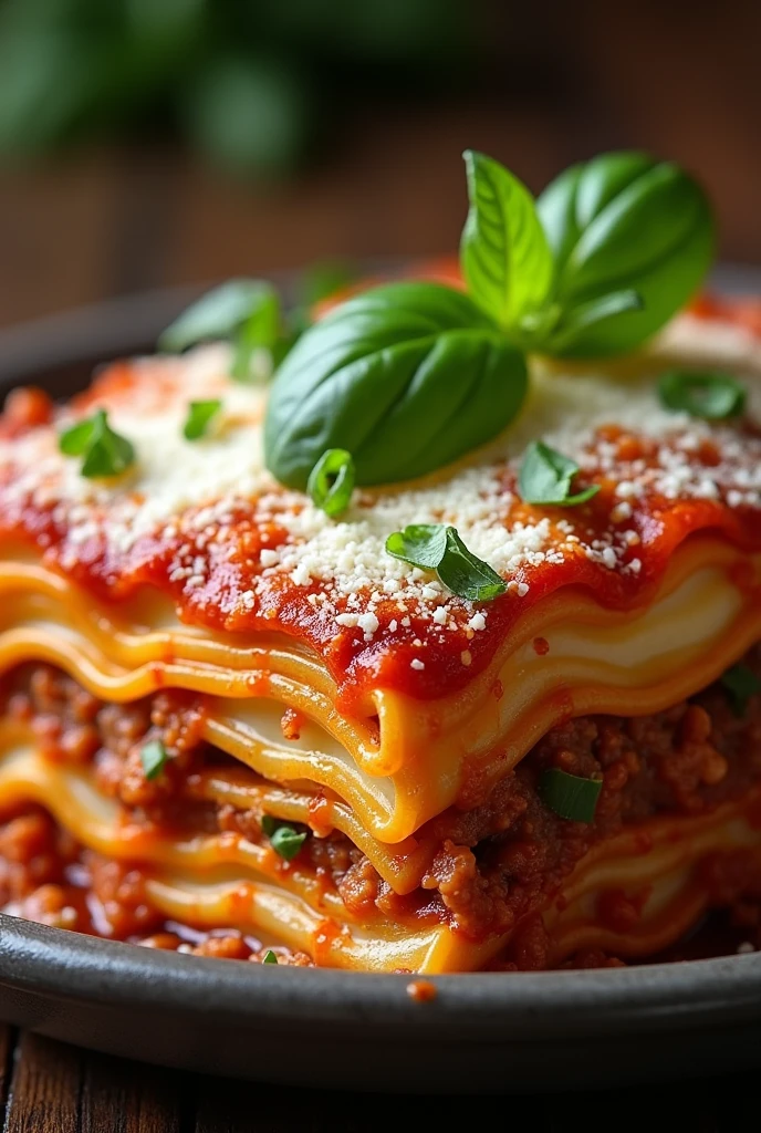 Make a succulent lasagna in the oven