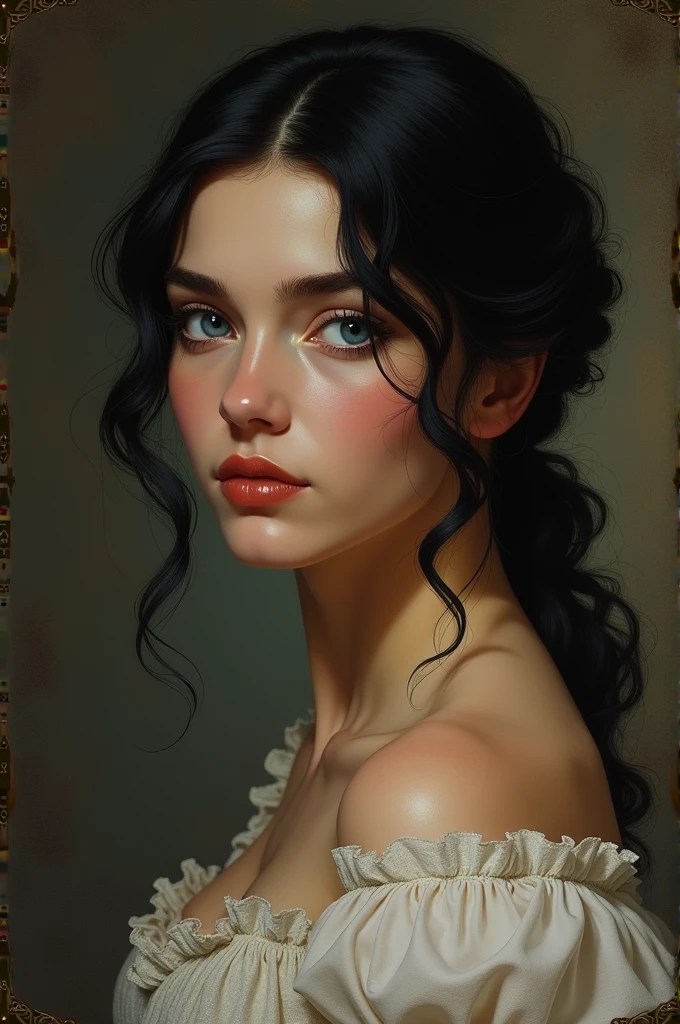 Lady Jane, era, linda, black hair, blue eyes