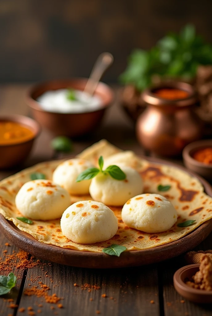 South indian food idle and dosa food img