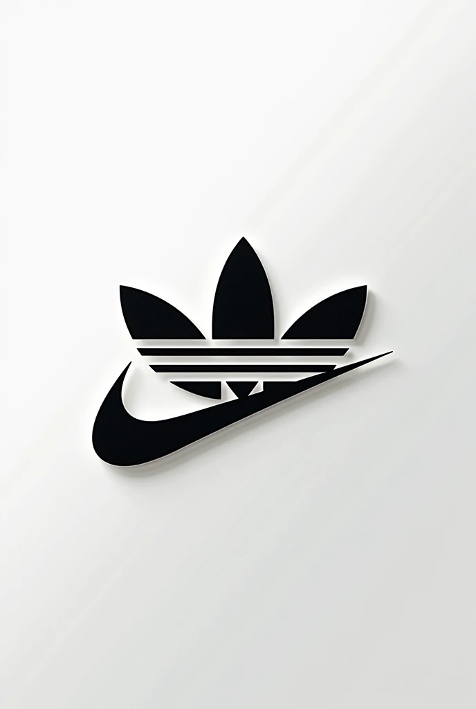 Mix the Adidas logo with the Nike logo


