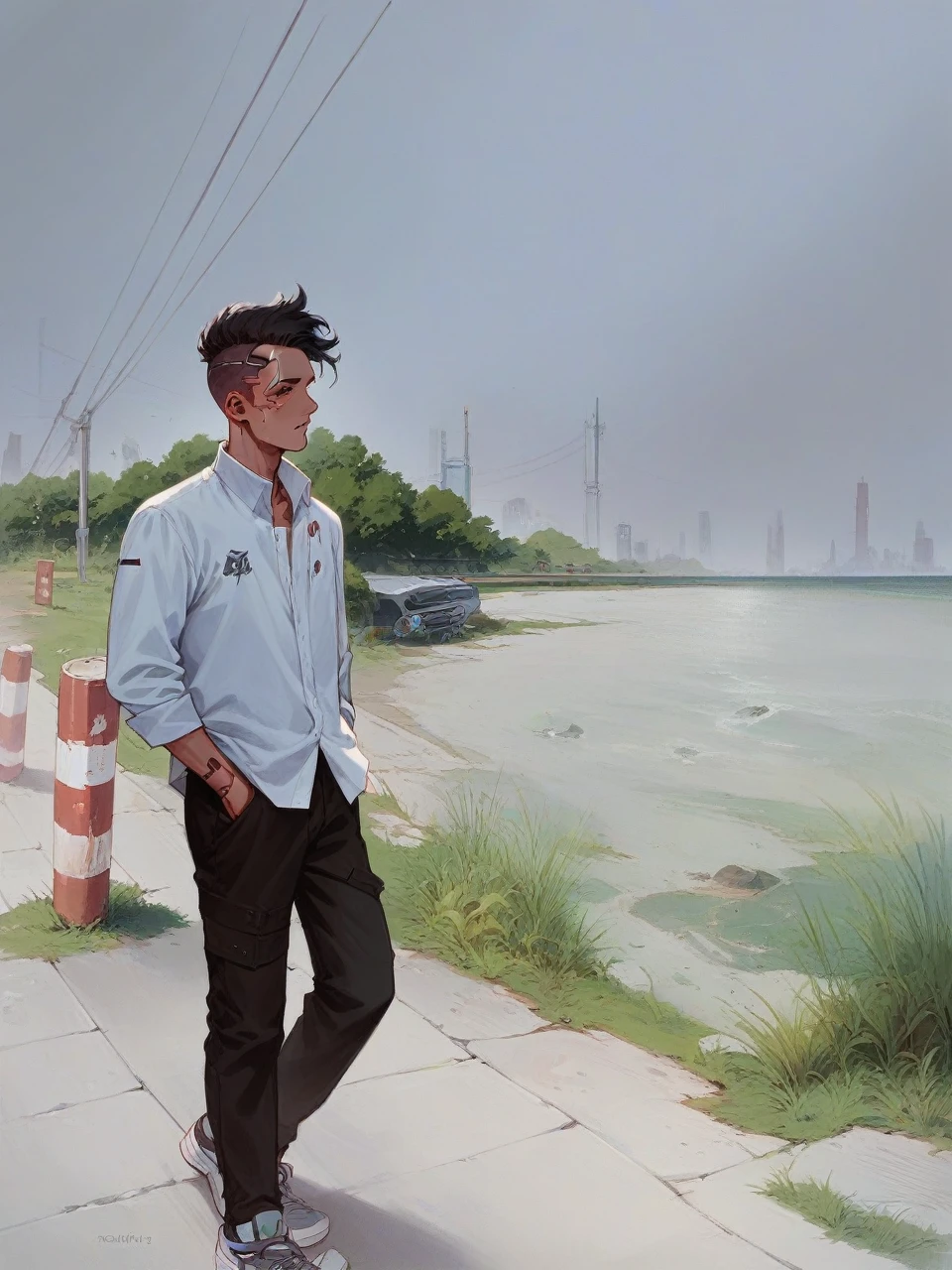 Background like cyberpunk