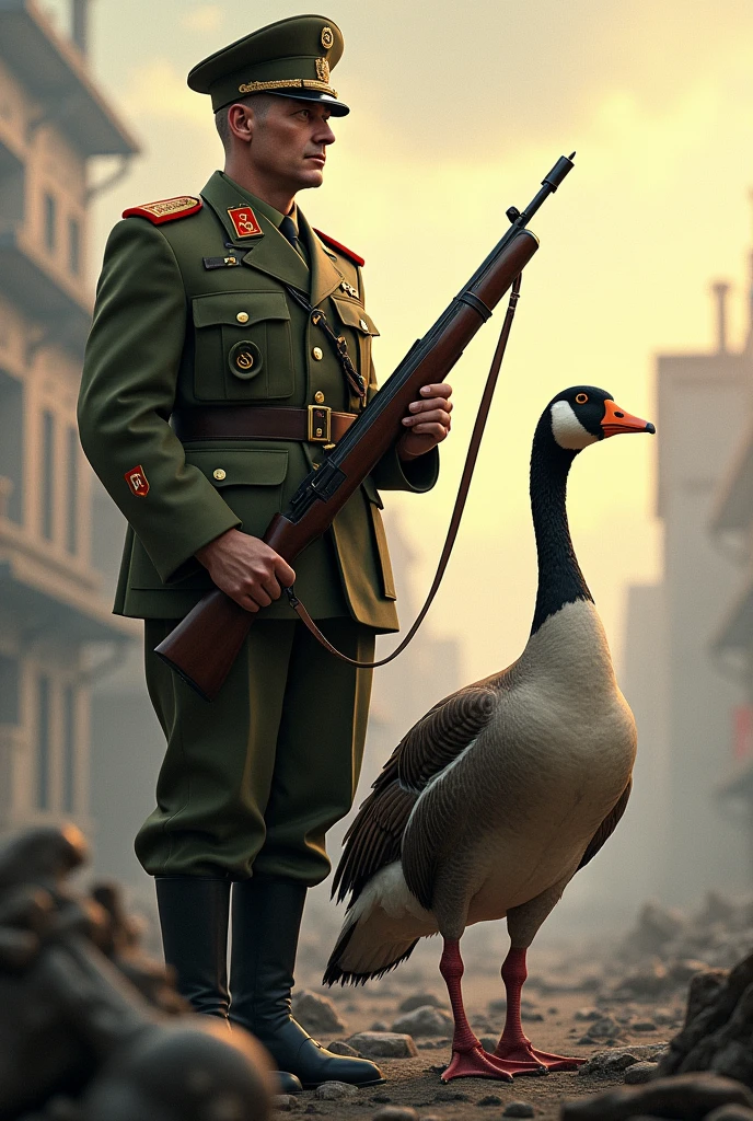 Soviet Soldier Goose