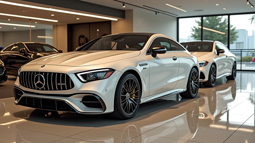 Give me same to same picture same to same showroom Mercedes