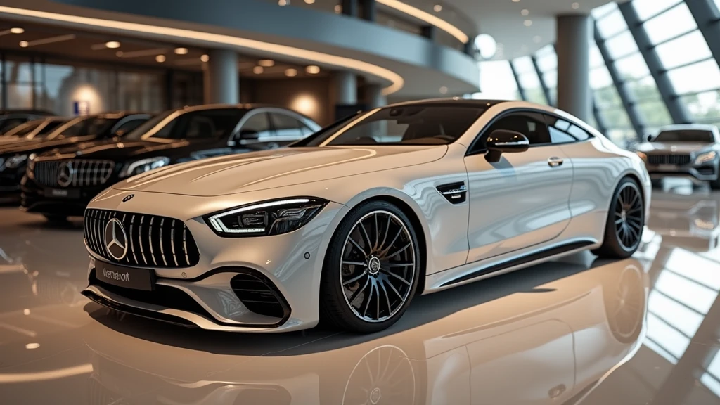 Give me same to same picture same to same showroom Mercedes