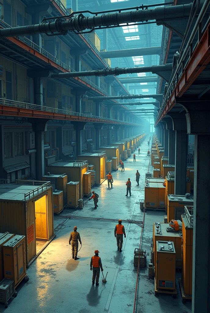 Logistics cleaning